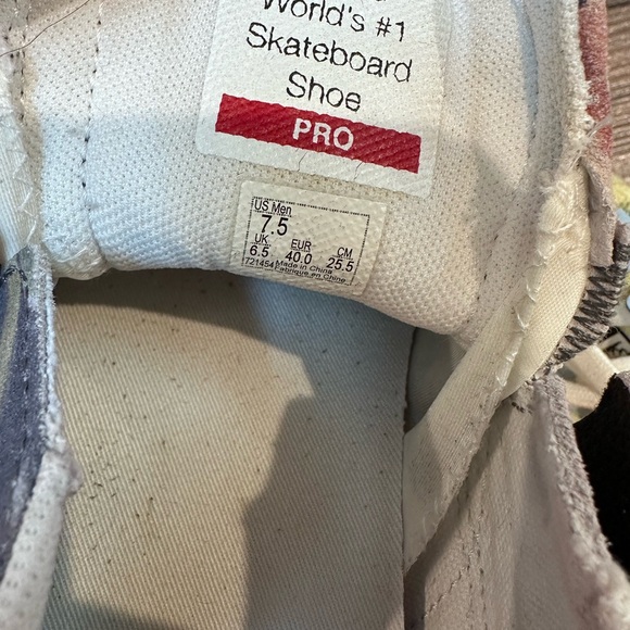 Floral Vans mens 7.5/womens 9 - Picture 4 of 4